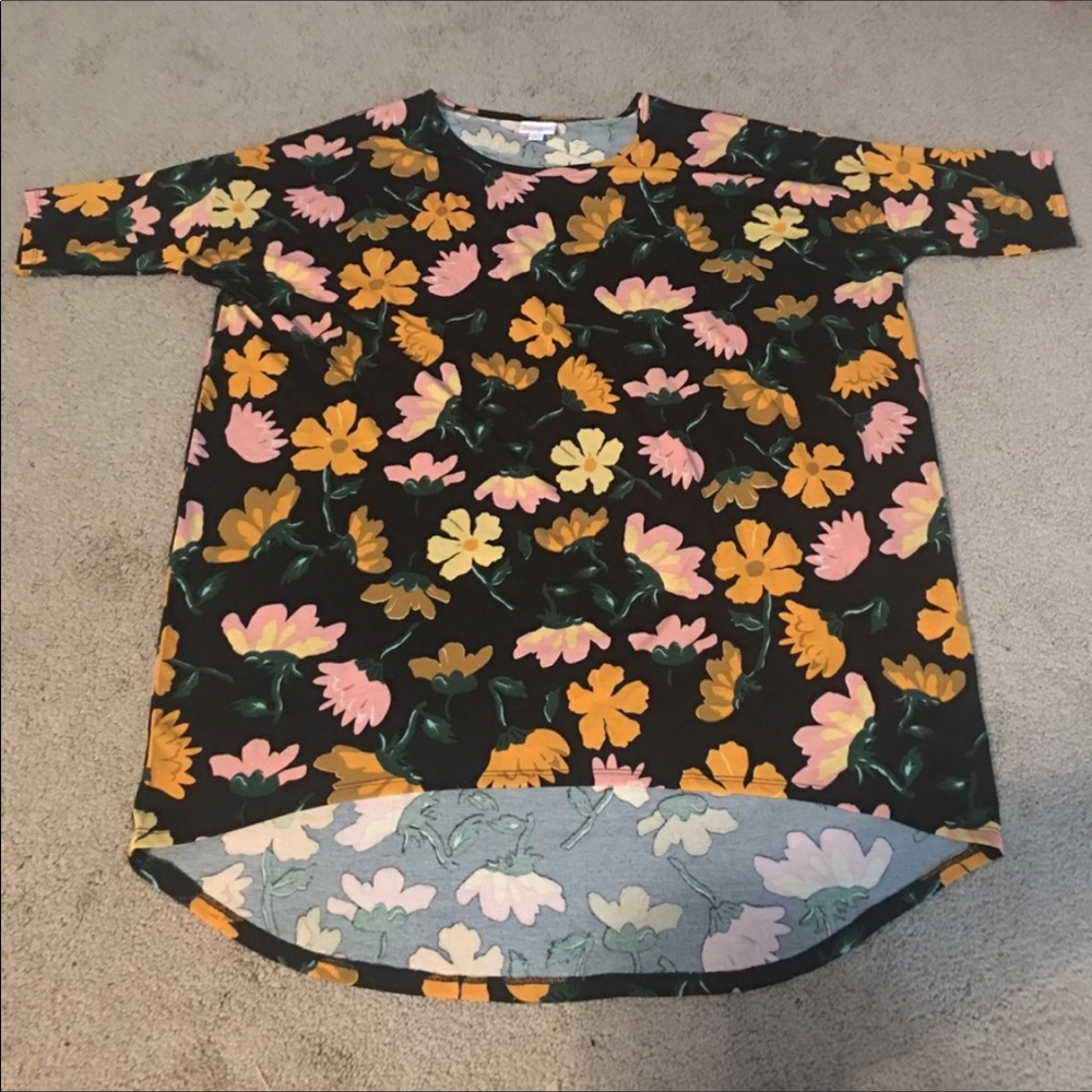 NWT floral LuLaRoe Irma size large